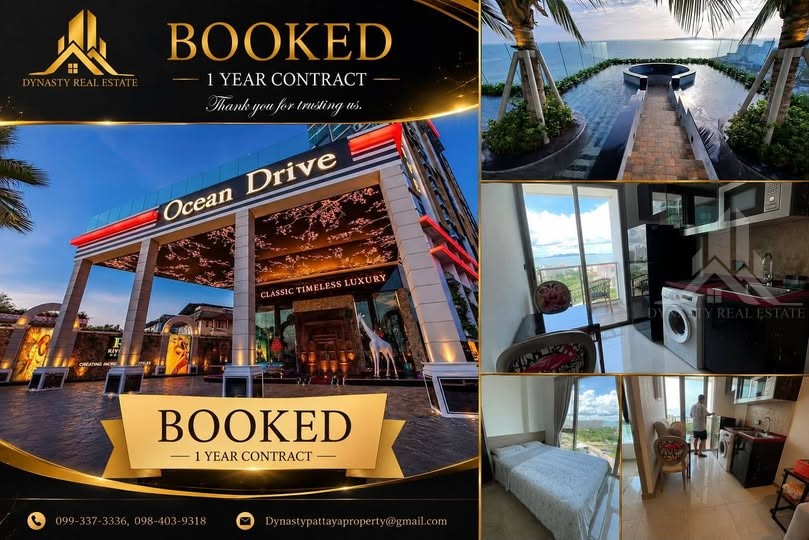 The riviera ocean drive – booked by dynasty real estate pattaya