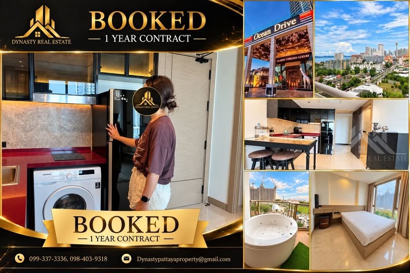 The riviera ocean drive – booked by dynasty real estate pattaya