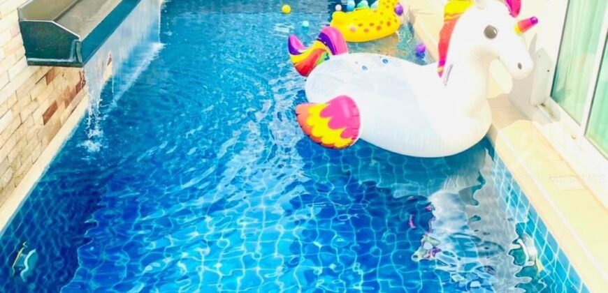 The Ville Jomtien 3-Bed Pool Villa for Rent, Pattaya