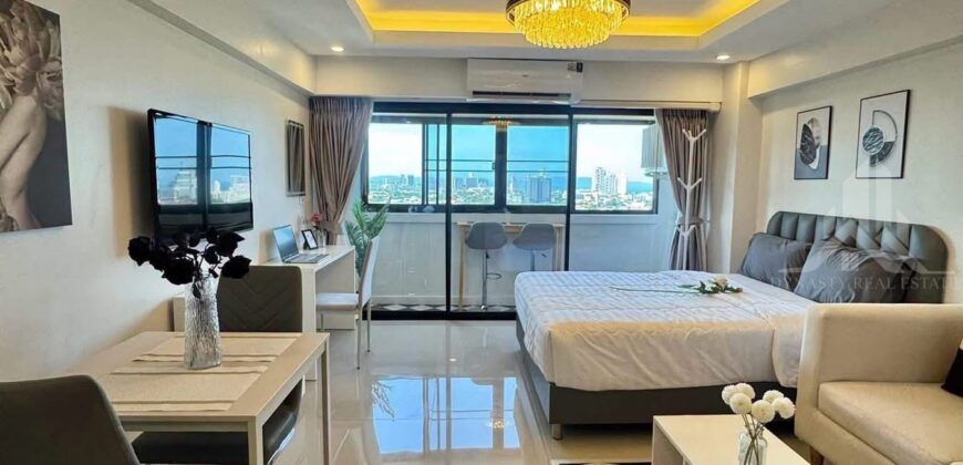 Thepprasit Housing Condo Studio for Sale with Tenant – Fully Furnished