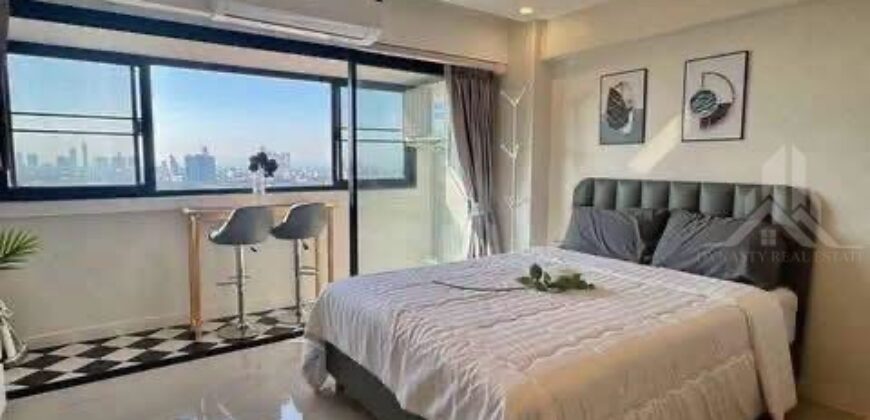 Thepprasit Housing Condo Studio for Sale with Tenant – Fully Furnished