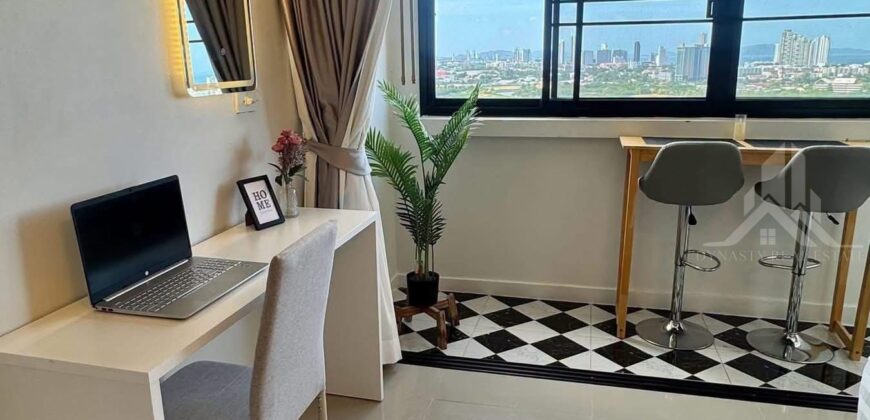 Thepprasit Housing Condo Studio for Sale with Tenant – Fully Furnished
