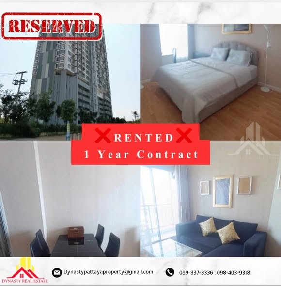 Unicca | 1-year lease successfully closed – rented by dynasty real estate pattaya