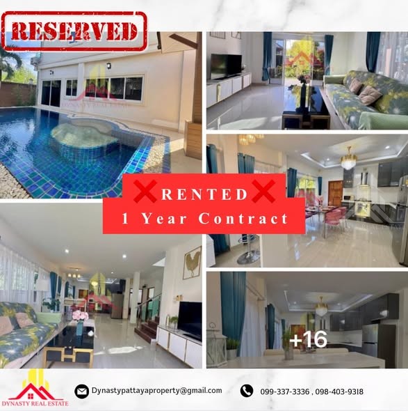 Unit booked in pattaya – booked by dynasty real estate pattaya