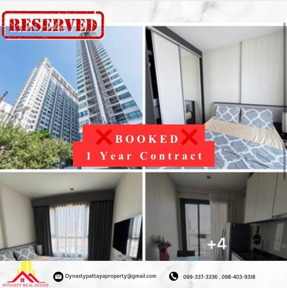 Unit booked in pattaya – booked by dynasty real estate pattaya