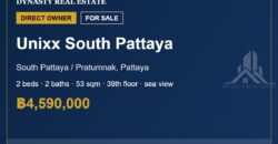 Unixx South Pattaya 2-Bed Sea View Condo for Sale