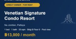 Venetian Signature Condo Resort 1-Bed Pool View for Rent