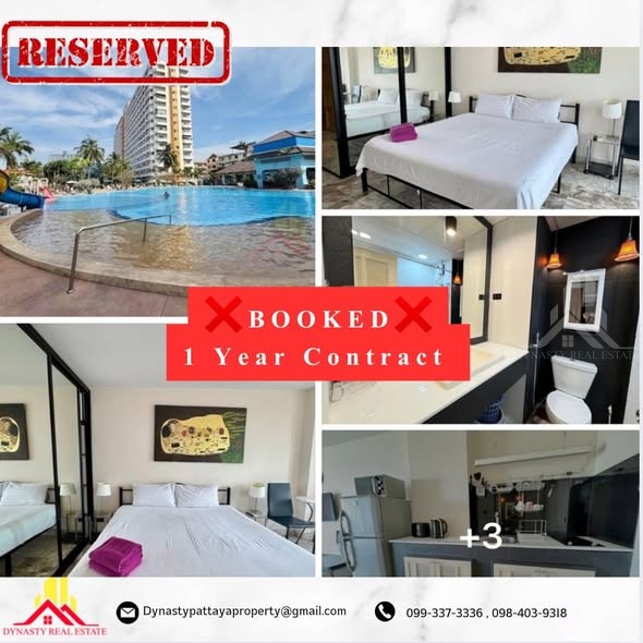 View talay 1 condominium | 1-year lease – booked by dynasty real estate pattaya