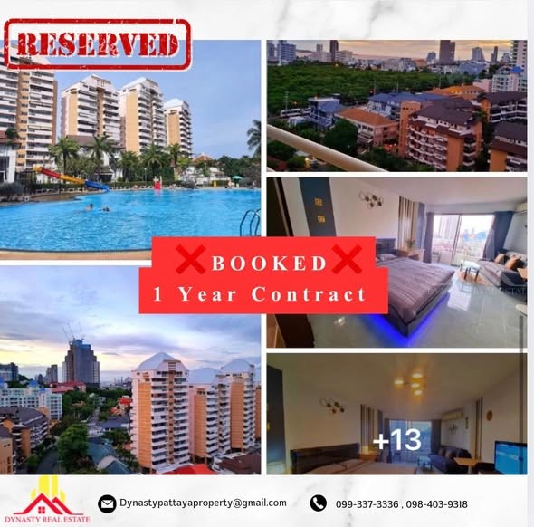 View talay 1 condominium – booked by dynasty real estate pattaya