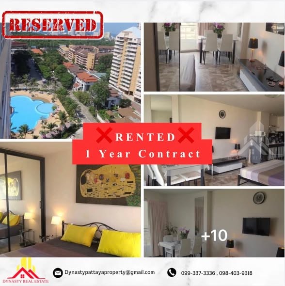 View talay 1 condominium – rented by dynasty real estate pattaya