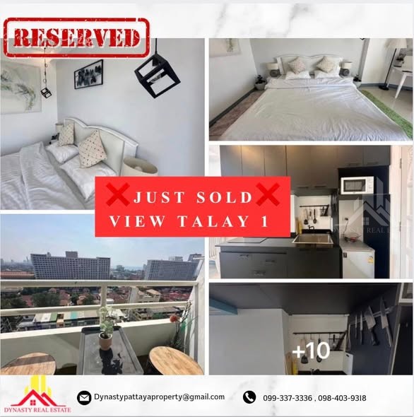 View talay 1 condominium – sold by dynasty real estate pattaya