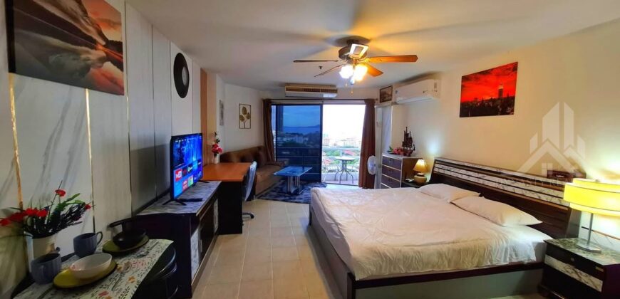 View Talay 2 Studio Condo for Rent, Jomtien – 14th Floor Sea View