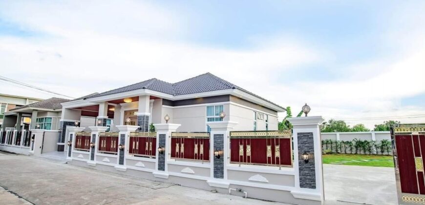 Wiphawan Village 3-Bed House for Sale & Rent, Nong Pla Lai – 126 Sq.Wah