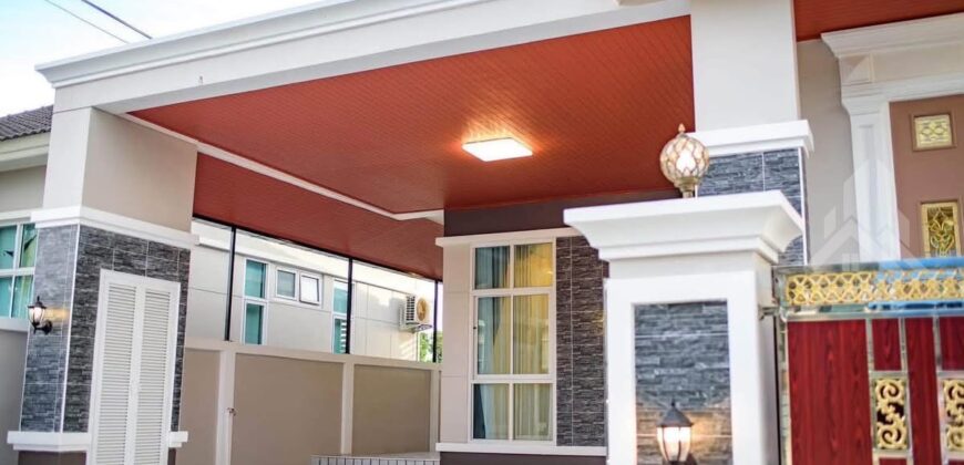Wiphawan Village 3-Bed House for Sale & Rent, Nong Pla Lai – 126 Sq.Wah